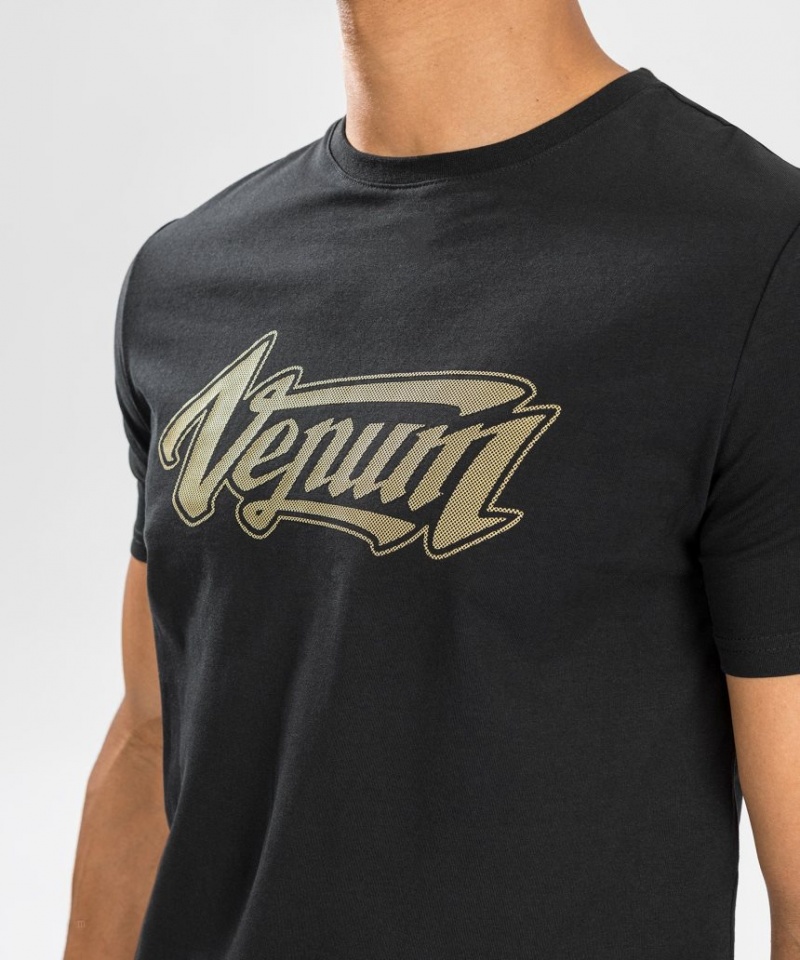 T Shirts Venum Absolute 2.0 T-shirt Homme Noir Doré  | GQI-8472128