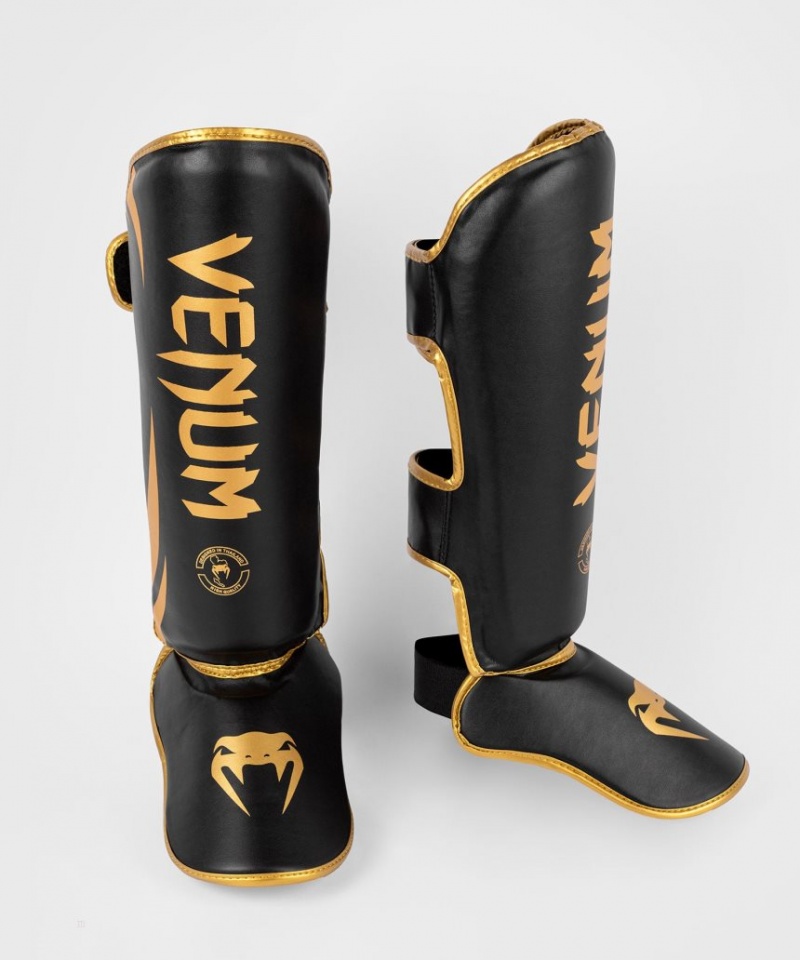 Protège Tibia Venum Challenger Standup Noir Doré  | ZRS-9235867