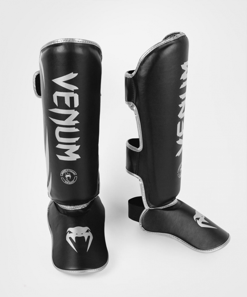 Protège Tibia Venum Challenger Standup Noir Argent  | ILM-5658318