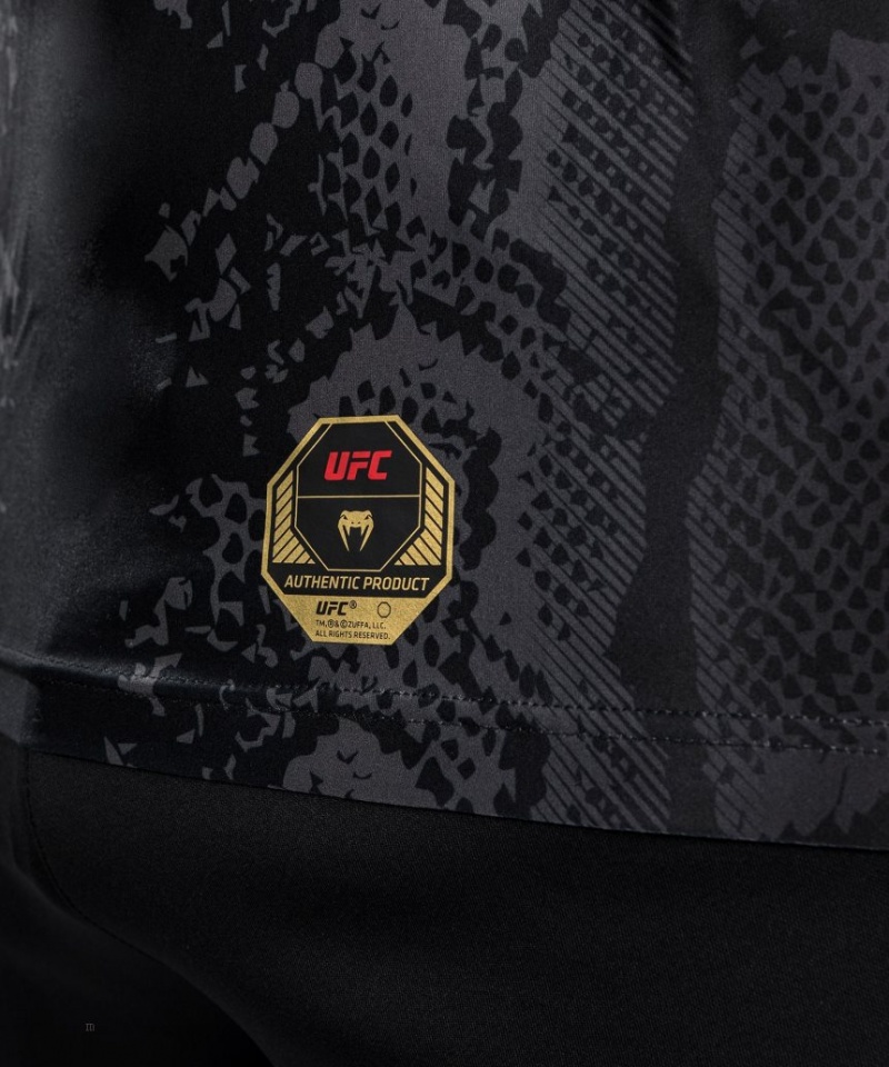 Maillot Venum UFC Adrenaline by Authentic Fight Night Walkout Homme Noir  | VLE-4270141