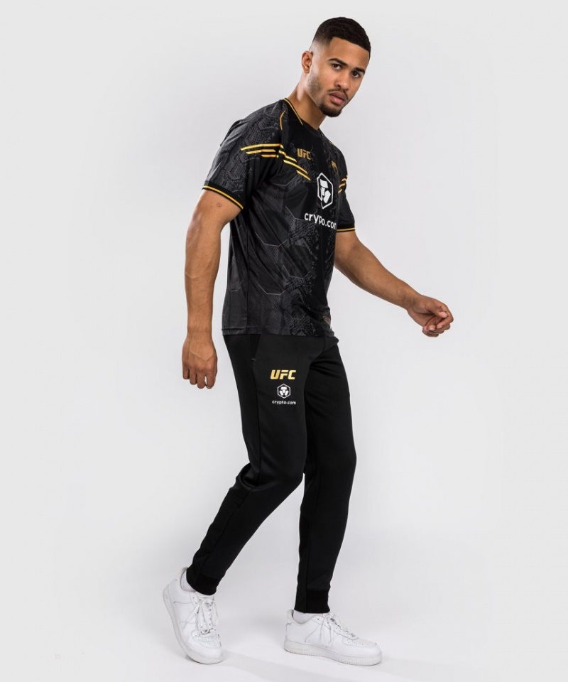 Pantalon Venum UFC Adrenaline by Authentic Fight Night Walkout Homme Noir  | QXC-9618387
